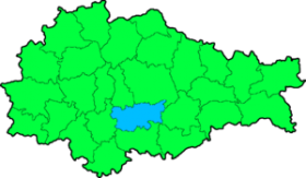 Медвенский район на карте районов