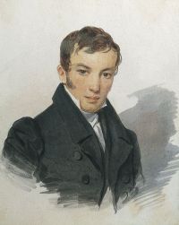 Портрет В. А. Жуковского  П. Ф. Соколов, 1820-е гг.